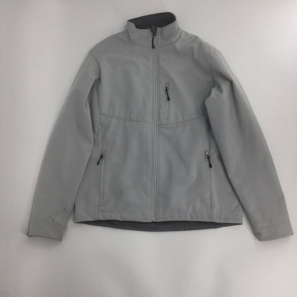 Storm Creek Jacket Medium Grey Softshell Rain Lig… - image 1